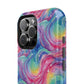 Bespattered Facade Rainbow Nebula Impact-Resistant Case