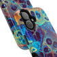 Bespattered Facade Intergalactic Rainbow Impact-Resistant Case