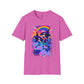 Bespattered Facade Whimsical "Eat the Rich" Orcas Unisex Softstyle T-Shirt
