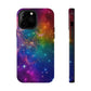 Bespattered Facade Rainbow Universe Impact-Resistant Case