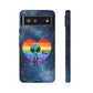 Bespattered Facade Rainbow Extraterrestrial Pride Tough Case