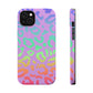 Bespattered Facade Rainbow Leopard MagSafe Tough Case