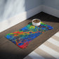 Bespattered Facade Rainbow Pet Feeding Mats (3 Shapes)