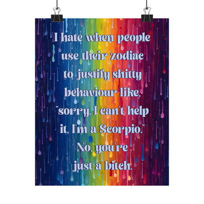 Bespattered Facade "Astrology" Giclée Archival Matte Paper Prints