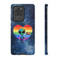 Bespattered Facade Rainbow Extraterrestrial Pride Tough Case