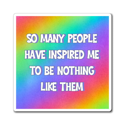 Bespattered Facade "Inspired" Refrigerator Magnet