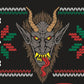 Krampus Sweater Crew Socks