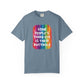 Bespattered Facade "Third Butthole Eye" Colorful Premium Unisex Comfort Colors Garment Dyed 100% Cotton T-Shirt