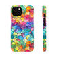 Bespattered Facade Rainbow Mosaic Snap Case