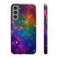 Bespattered Facade Rainbow Universe Impact-Resistant Case