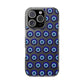 Bespattered Facade Evil Eye Symbol Clear Case