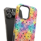 Bespattered Facade Rainbow Watercolor Dots MagSafe Tough Case