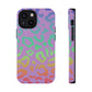 Bespattered Facade Rainbow Leopard Impact-Resistant Case