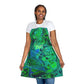 Bespattered Facade Radioactive Tie-Back Canvas Apron