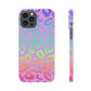 Bespattered Facade Rainbow Leopard Slim Case