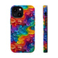 Bespattered Facade Rainbow Swirls MagSafe Tough Case