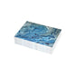 Bespattered Facade Blue Marble Greeting Cards | Sets of 1, 10, 30, or 50