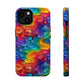 Bespattered Facade Rainbow Swirls MagSafe Tough Case
