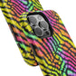 Bespattered Facade Feral Neon Tie Dye MagSafe Tough Case