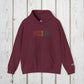 Bespattered Facade Pride Rainbow LGBTQ+ Embroidered Unisex Heavy Blend™ Hooded Sweatshirt
