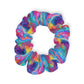 Bespattered Facade Rainbow Flow Scrunchie