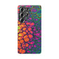Bespattered Facade Neon Butterfly Snap Case