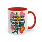 "Sorry for Being Weird" Rainbow Flowers Mug | Eight Colors | 11oz or 15oz