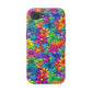 Bespattered Facade Bright Rainbow Flowers Impact-Resistant Case