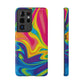 Bespattered Facade Vibrant Flow Impact-Resistant Case