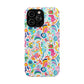 Bespattered Facade Rainbow Doodles Impact-Resistant Case
