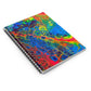 Bespattered Facade Rainbow Spiral Notebook - Lined Pages