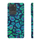Bespattered Facade Emerald Leopard Snap Case