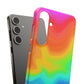 Bespattered Facade Rainbow Heat Map Snap Case