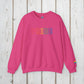 Bespattered Facade Rainbow LGBTQ+ Pride Embroidered Crewneck Sweatshirt