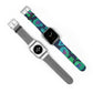 Bespattered Facade Emerald Leopard Faux-Leather Smart Watch Band