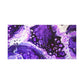 Bespattered Facade Purple Haze Stretched Matte Canvas Art Prints | Multiple Sizes