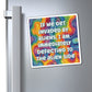 Bespattered Facade "Take Me to Their Leader" Refrigerator Magnet