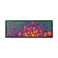 Bespattered Facade Neon Butterfly Framed Canvas Art Print | 3 Frame Colors | Multiple Sizes