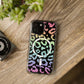 Bespattered Facade Pastel Rainbow Leopard MagSafe Clear Impact Case