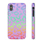 Bespattered Facade Rainbow Leopard Snap Case