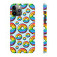 Bespattered Facade Rainbow Sprinkle Donut Snap Case