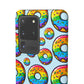 Bespattered Facade Rainbow Sprinkle Donut Snap Case