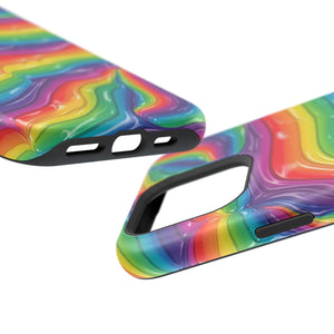 Bespattered Facade Rainbow Paint MagSafe Tough Case