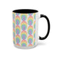 Bespattered Facade Rainbow Fingerprint Mug | Eight Colors | 11oz or 15oz