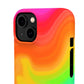 Bespattered Facade Rainbow Heat Map Snap Case