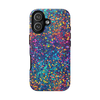 Bespattered Facade Party Time Rainbow Confetti Dots Tough Case