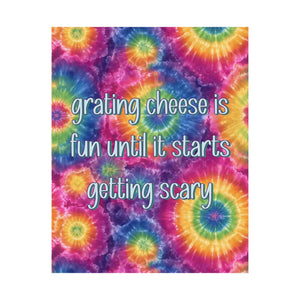 Bespattered Facade "Grating Cheese is Fun" Giclée Archival Matte Paper Prints
