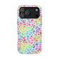 Bespattered Facade Bright Rainbow Leopard Impact-Resistant Case