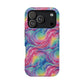 Bespattered Facade Rainbow Nebula Impact-Resistant Case