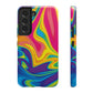 Bespattered Facade Vibrant Flow Impact-Resistant Case